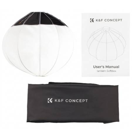 K&F Concept KF18.0009 - softbox latarnia 65cm - zawartość zestawu